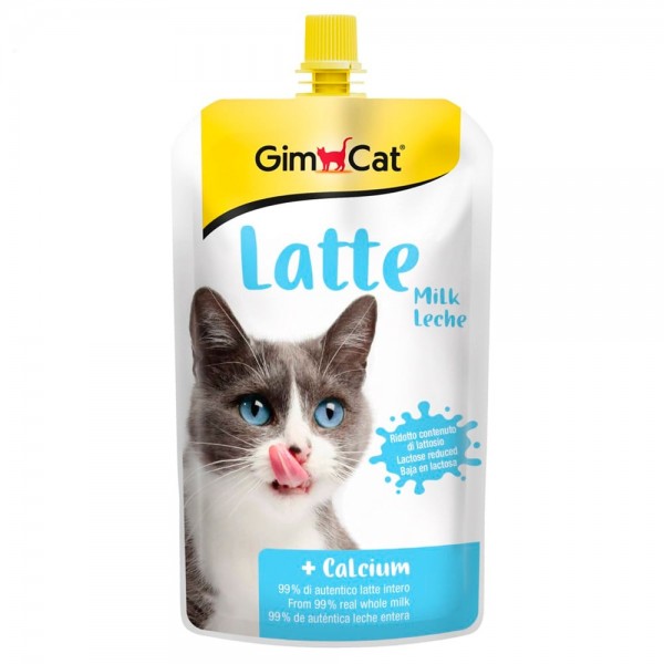 GimCat Cat Milk Latte Kalsiyumlu Kedi Sütü 200 Ml