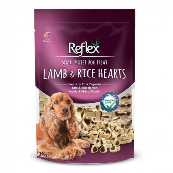 Reflex Hearts Treats Kuzulu Köpek Ödül Kemiği 150 Gr