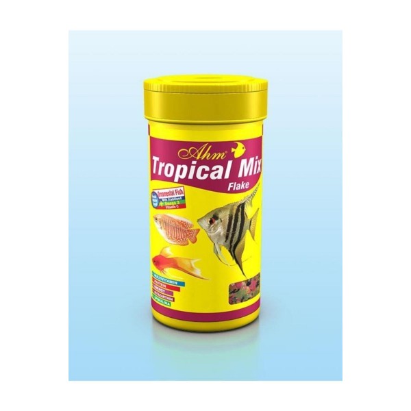 Tropical Mix Flake Pul Balık Yemi 250ml