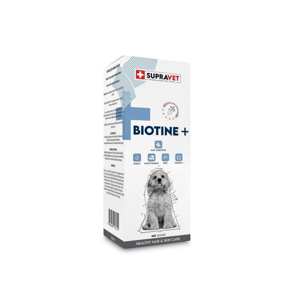 Plus +b For Dogs Biotine Damla 100 Ml + Zinc + Multi Vitamin ( Köpekler Için Tüy Sağlığı Damlası )