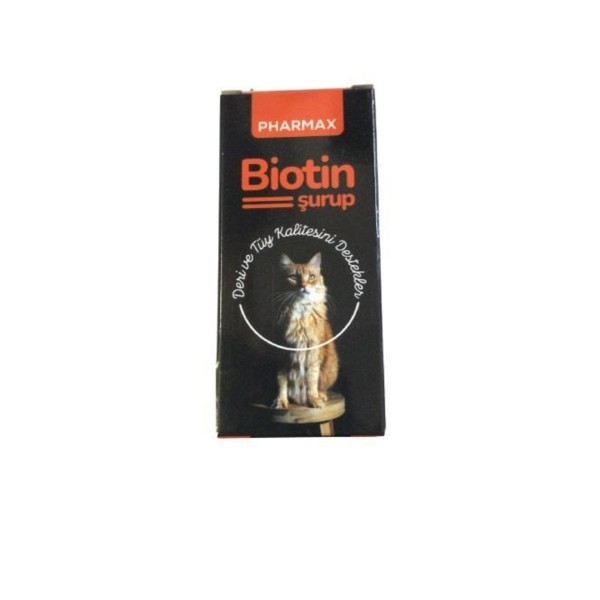 Biotin Deri Ve Tüy Sağlığı Kedi Şurubu 40 ml